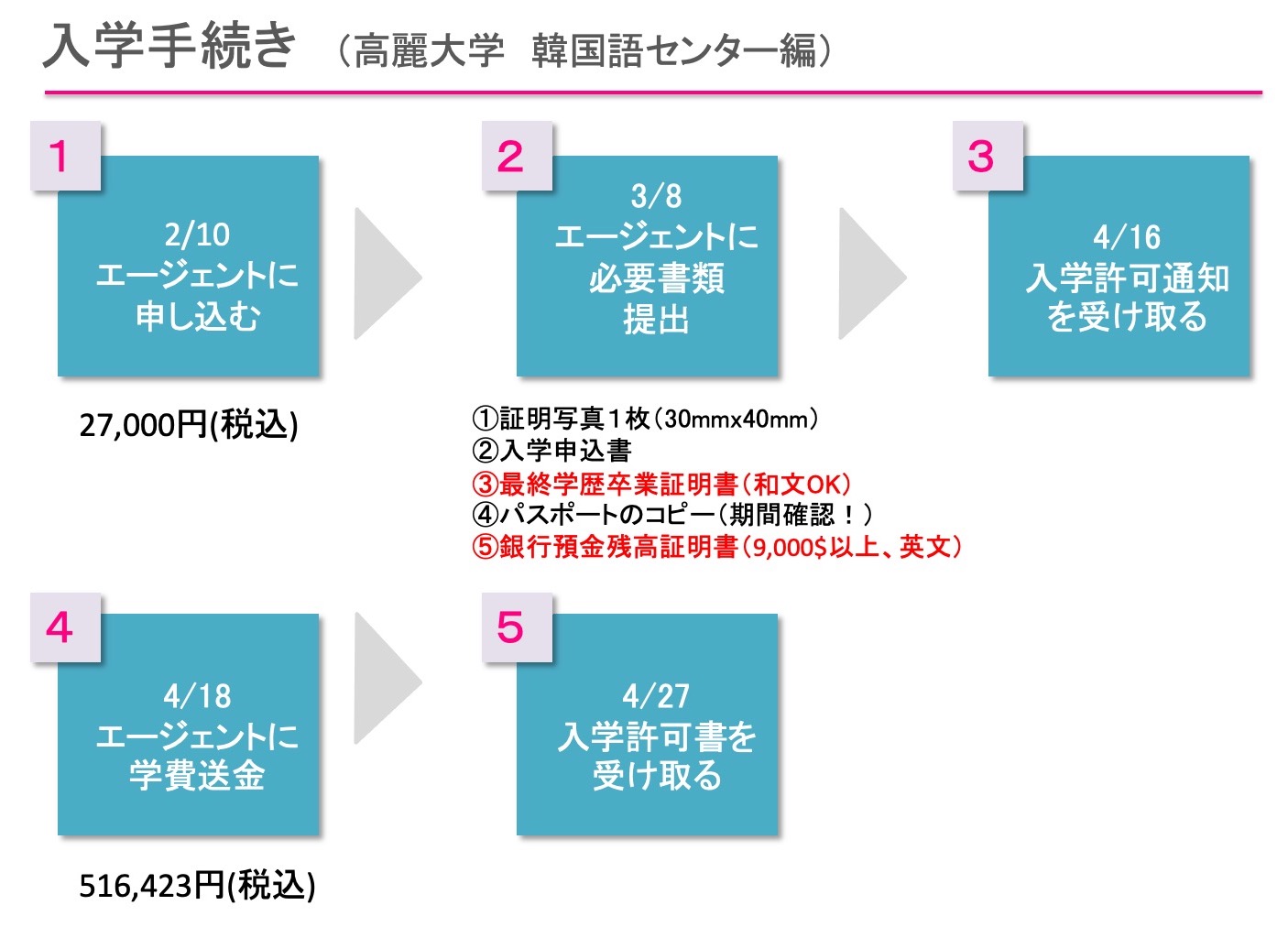 韓国留学 個人手配よりも安く そして楽に行った語学堂の入学申請 夢見る少女は旅に出る